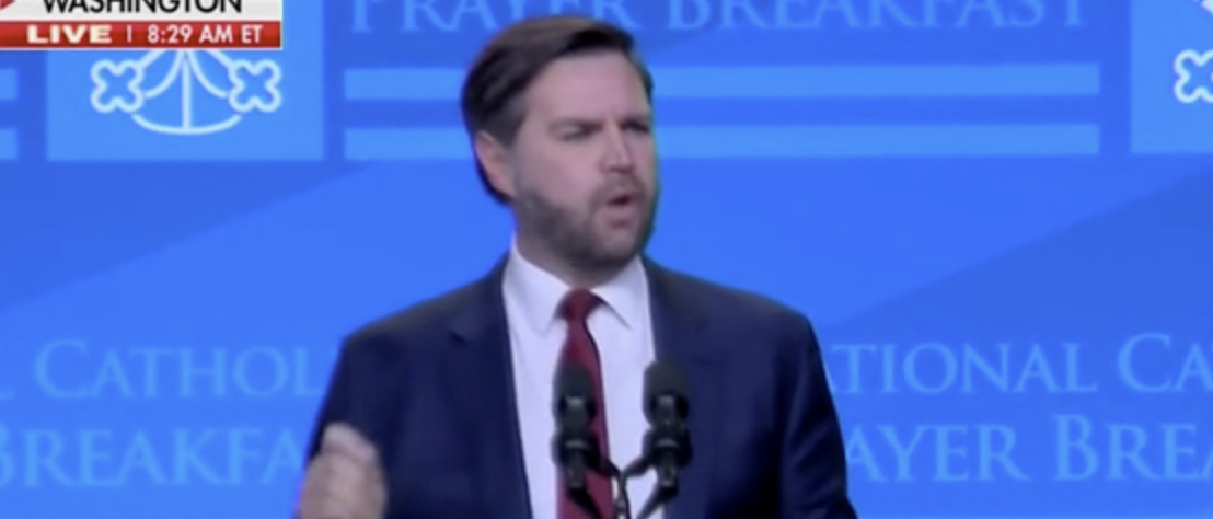 JD Vance Tells Catholics That Trump Administration Has Already Taken Ax To Biden’s Anti-Christian Policies